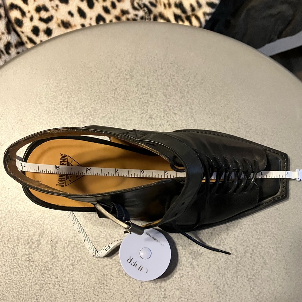 John Fluevog Rockafellah Olimpia Black - Picture 7 of 7